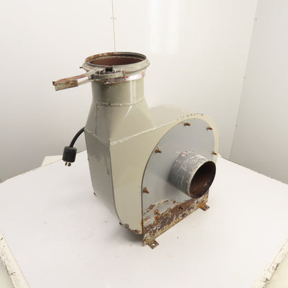 5HP 16" Direct Drive Radial Blower 208-230/460V 3PH 6" Ports (Dayton Style)