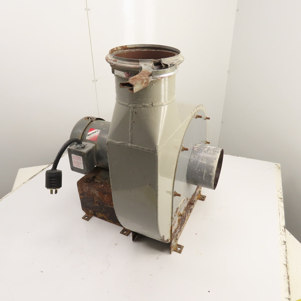 5HP 16" Direct Drive Radial Blower 208-230/460V 3PH 6" Ports (Dayton Style)