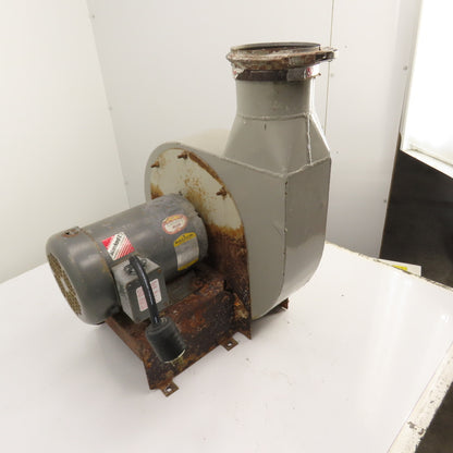 5HP 16" Direct Drive Radial Blower 208-230/460V 3PH 6" Ports (Dayton Style)