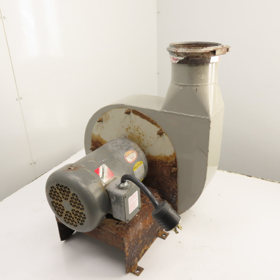 5HP 16" Direct Drive Radial Blower 208-230/460V 3PH 6" Ports (Dayton Style)