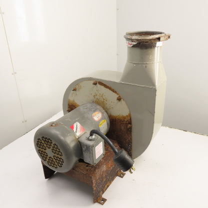 5HP 16" Direct Drive Radial Blower 208-230/460V 3PH 6" Ports (Dayton Style)