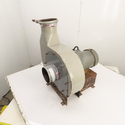 5HP 16" Direct Drive Radial Blower 208-230/460V 3PH 6" Ports (Dayton Style)