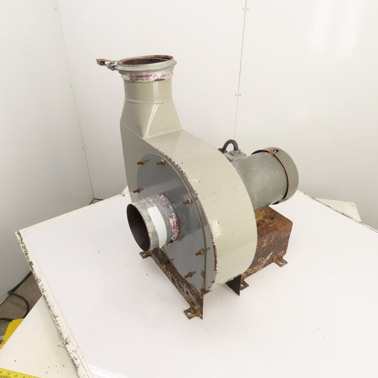 5HP 16" Direct Drive Radial Blower 208-230/460V 3PH 6" Ports (Dayton Style)