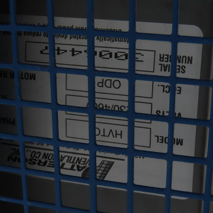 Patterson HVTC 3/4HP Truck Cooler Dock Fan 230/460V 3Ph 3/1.5A