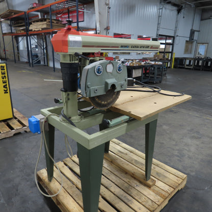 Omga RN 700 FM 14" Radial Arm Saw 3.7KW 9A 230V 3Ph 35"x 35.5" Table