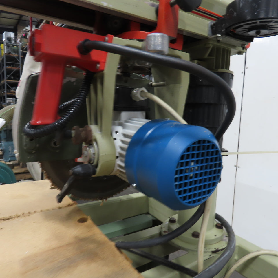 Omga RN 700 FM 14" Radial Arm Saw 3.7KW 9A 230V 3Ph 35"x 35.5" Table