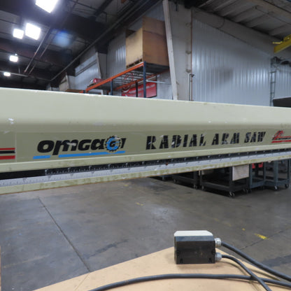 Omga RN 700 FM 14" Radial Arm Saw 3.7KW 9A 230V 3Ph 35"x 35.5" Table