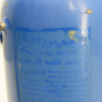 Westward 3ZC63G 20 Ton Manual Hydraulic Bottle Jack Tested