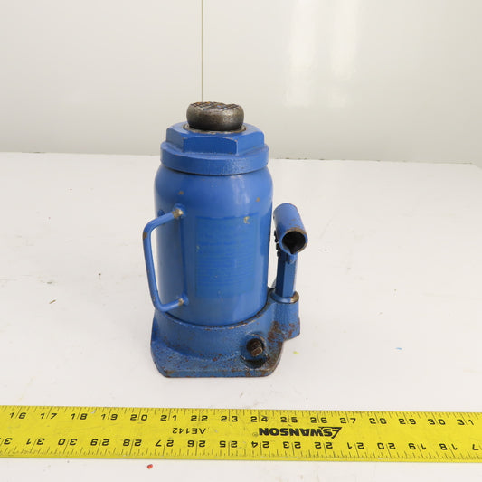 Westward 3ZC63G 20 Ton Manual Hydraulic Bottle Jack Tested