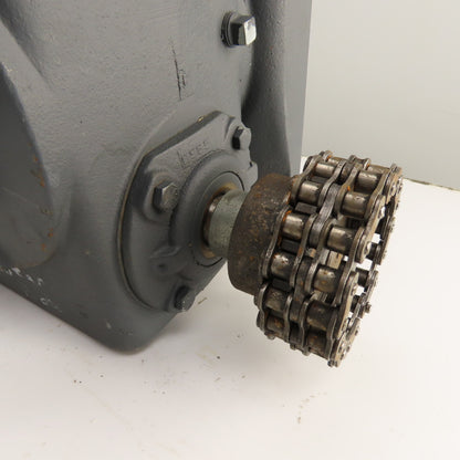 Morse 30V1-RUD 60:1 Ratio Dual Output Gear Reducer 1750RPM Input 1.21HP