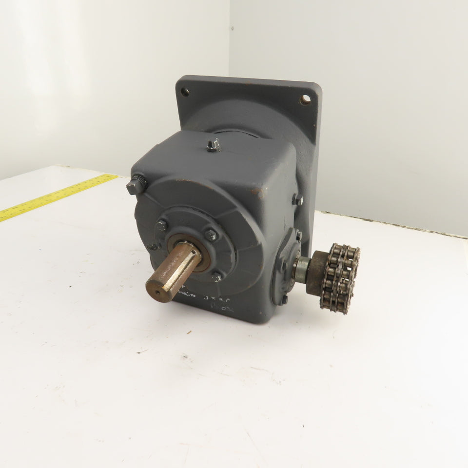 Morse 30V1-RUD 60:1 Ratio Dual Output Gear Reducer 1750RPM Input 1.21HP