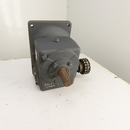 Morse 30V1-RUD 60:1 Ratio Dual Output Gear Reducer 1750RPM Input 1.21HP