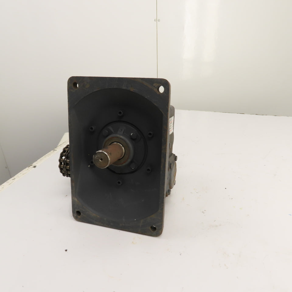 Morse 30V1-RUD 60:1 Ratio Dual Output Gear Reducer 1750RPM Input 1.21HP