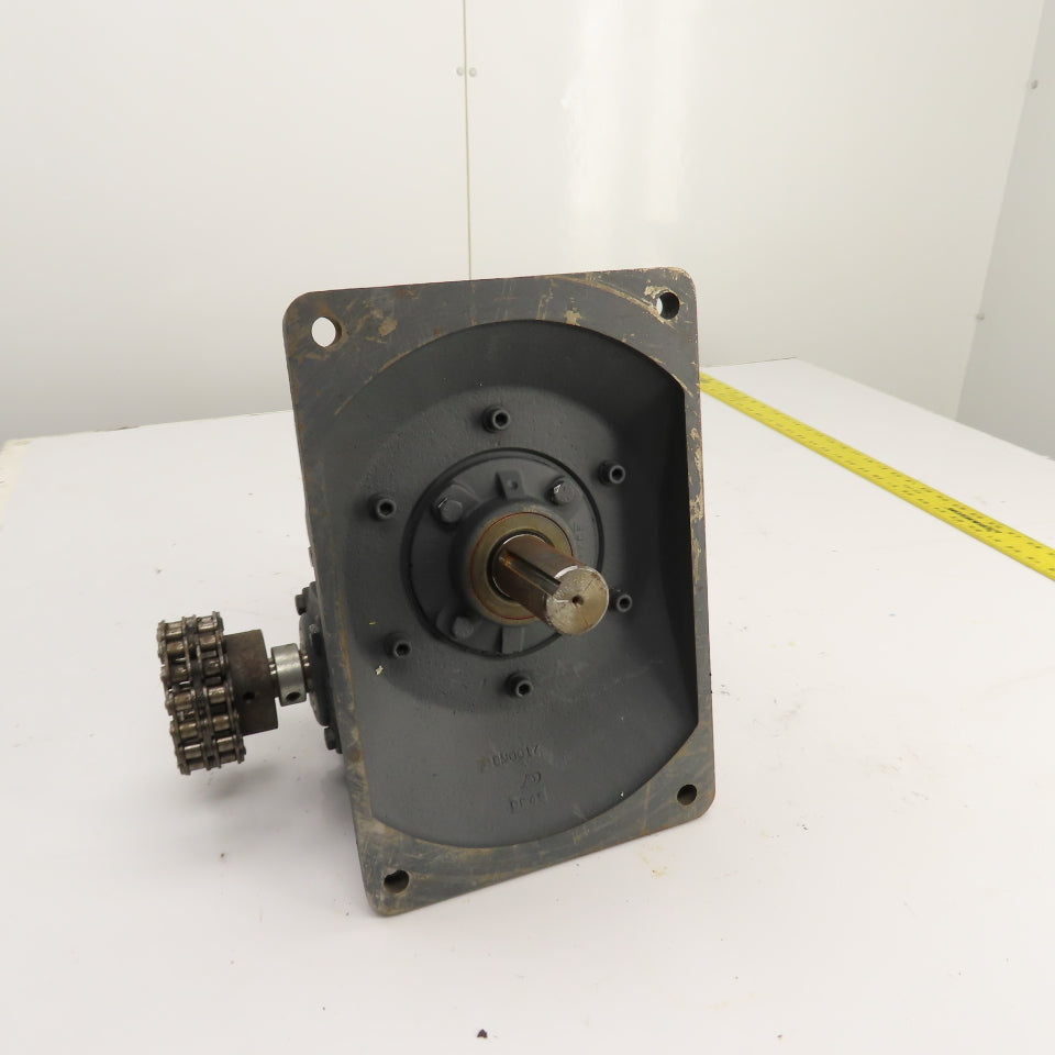 Morse 30V1-RUD 60:1 Ratio Dual Output Gear Reducer 1750RPM Input 1.21HP