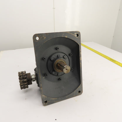 Morse 30V1-RUD 60:1 Ratio Dual Output Gear Reducer 1750RPM Input 1.21HP