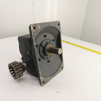 Morse 30V1-RUD 60:1 Ratio Dual Output Gear Reducer 1750RPM Input 1.21HP
