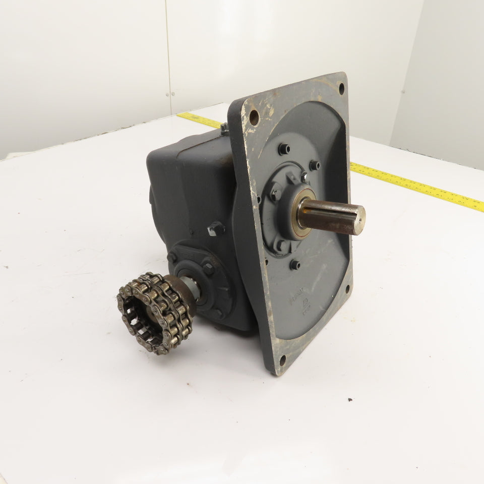 Morse 30V1-RUD 60:1 Ratio Dual Output Gear Reducer 1750RPM Input 1.21HP