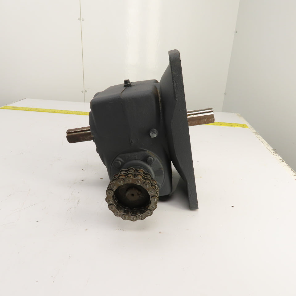 Morse 30V1-RUD 60:1 Ratio Dual Output Gear Reducer 1750RPM Input 1.21HP