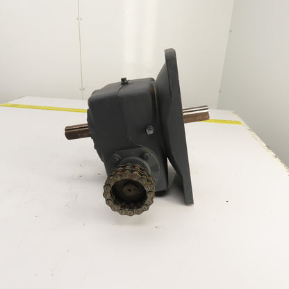 Morse 30V1-RUD 60:1 Ratio Dual Output Gear Reducer 1750RPM Input 1.21HP