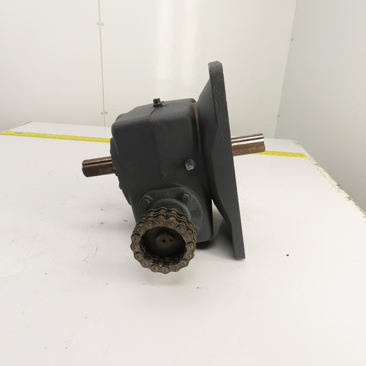 Morse 30V1-RUD 60:1 Ratio Dual Output Gear Reducer 1750RPM Input 1.21HP