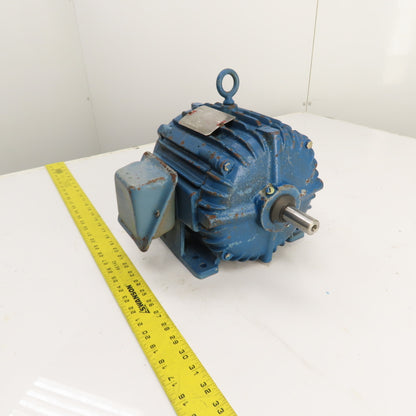 Delco 1G1454 1HP AC Electric Motor 460V 3PH 1155RPM 1.8A 184 Frame Tested
