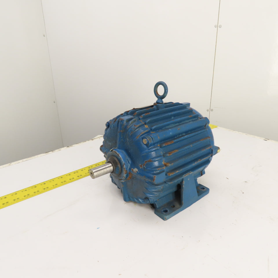 Delco 1G1454 1HP AC Electric Motor 460V 3PH 1155RPM 1.8A 184 Frame Tested