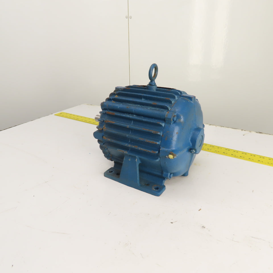 Delco 1G1454 1HP AC Electric Motor 460V 3PH 1155RPM 1.8A 184 Frame Tested
