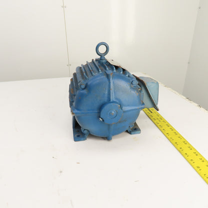Delco 1G1454 1HP AC Electric Motor 460V 3PH 1155RPM 1.8A 184 Frame Tested