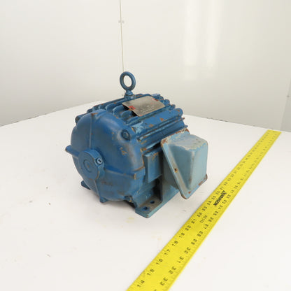 Delco 1G1454 1HP AC Electric Motor 460V 3PH 1155RPM 1.8A 184 Frame Tested