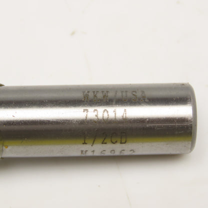 WKW 73014 1/2" 2 Flute Straight Flush Trim Router Bit 2" CL