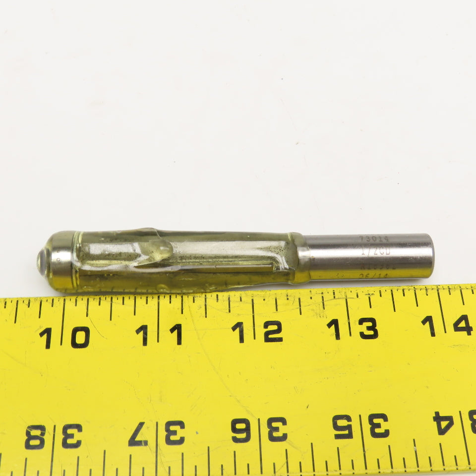WKW 73014 1/2" 2 Flute Straight Flush Trim Router Bit 2" CL