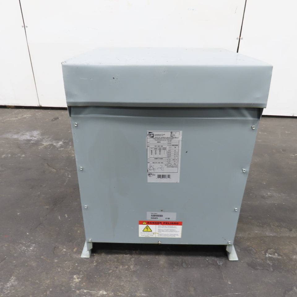Hammond NMK030KB 30KVA Dry Type Transformer 480V Pri 208Y/120V Sec 3Ph Tested