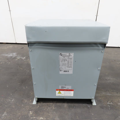 Hammond NMK030KB 30KVA Dry Type Transformer 480V Pri 208Y/120V Sec 3Ph Tested