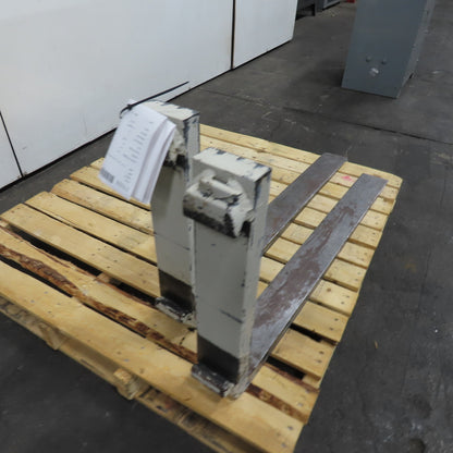 4" x 42" Class II 2 Tapered Forklift Forks Carriage Mount Set Of 2