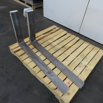 4" x 42" Class II 2 Tapered Forklift Forks Carriage Mount Set Of 2