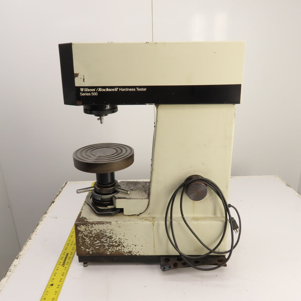Wilson Rockwell Series 500 B 503T Hardness Tester 6.93" Throat PARTS/REPAIR
