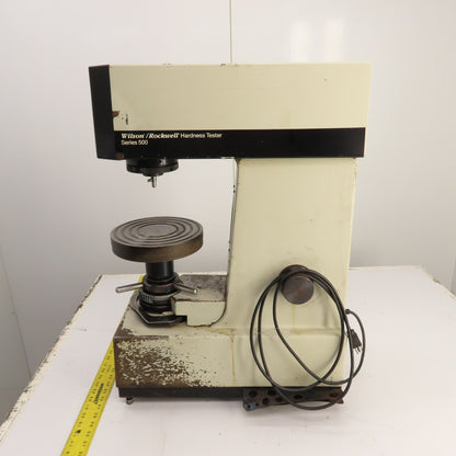 Wilson Rockwell Series 500 B 503T Hardness Tester 6.93" Throat PARTS/REPAIR