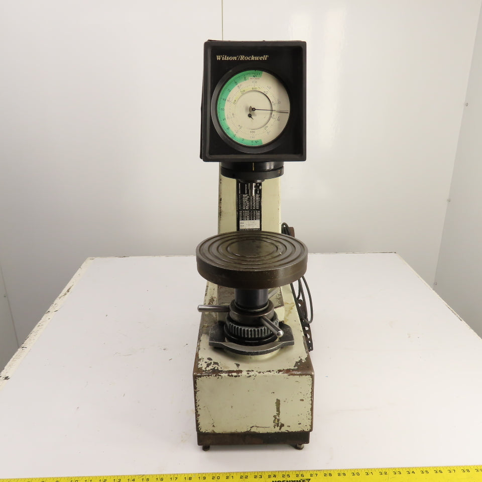 Wilson Rockwell Series 500 B 503T Hardness Tester 6.93" Throat PARTS/REPAIR