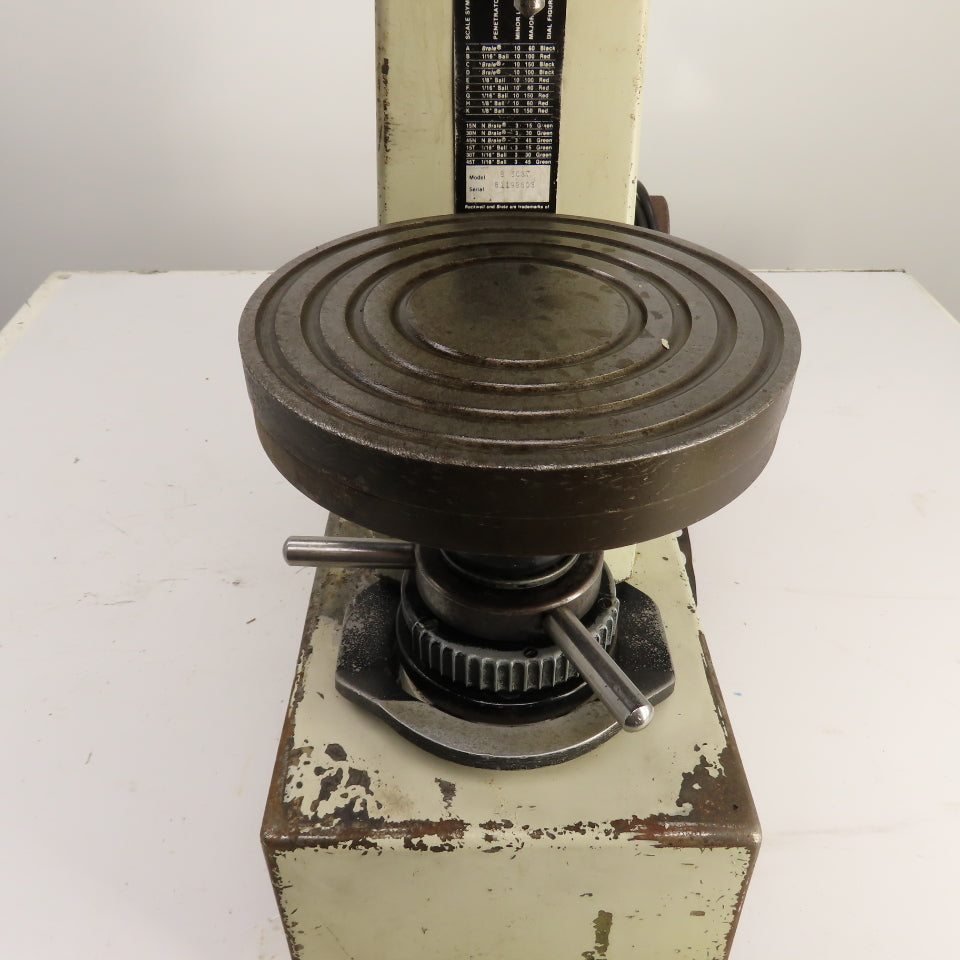 Wilson Rockwell Series 500 B 503T Hardness Tester 6.93" Throat PARTS/REPAIR