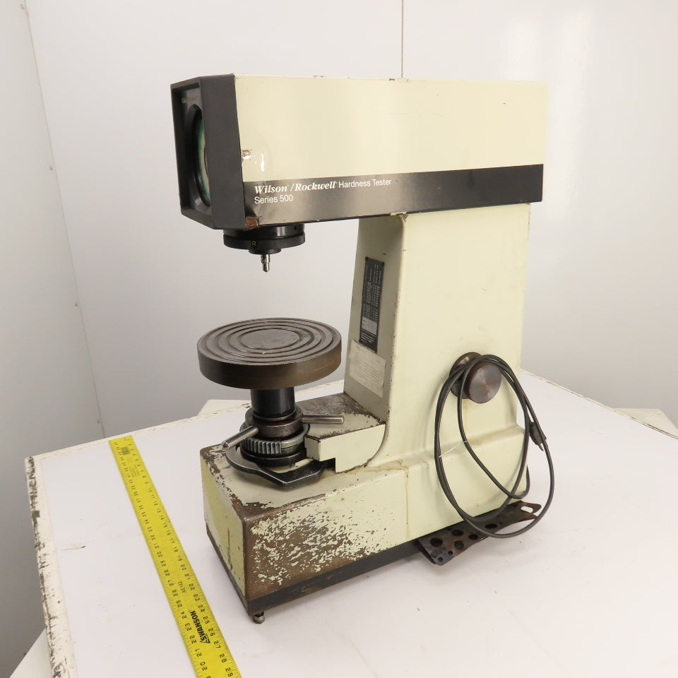 Wilson Rockwell Series 500 B 503T Hardness Tester 6.93" Throat PARTS/REPAIR