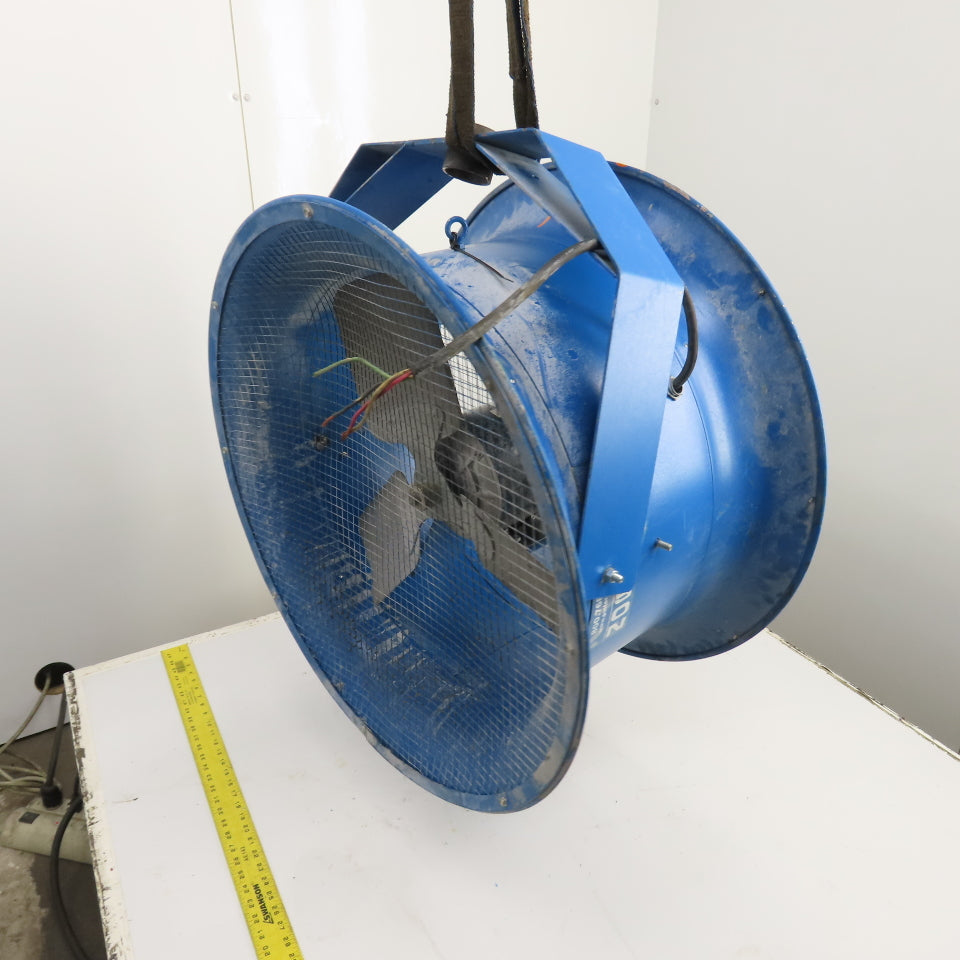 Patterson 20" 1/2HP High-Velocity Industrial Fan 208-230/460V 3PH 5570CFM Tested
