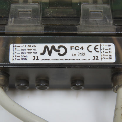 Microdetectors FC4 12-30VDC Slot Sensor 1-3/4" x 5"