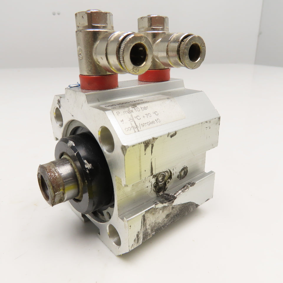 Pizzato 0001500121D 40mm Bore 10mm Stroke Double Acting Air Cylinder