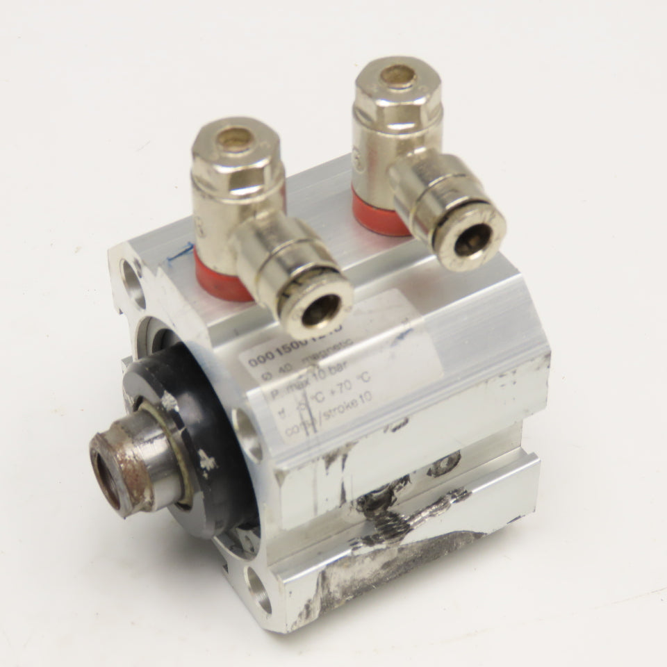 Pizzato 0001500121D 40mm Bore 10mm Stroke Double Acting Air Cylinder