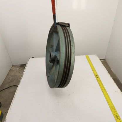 Quincy 6438594 350-16 25.25" OD 3-Groove Air Compressor Pulley Sheave 2-1/8"Bore
