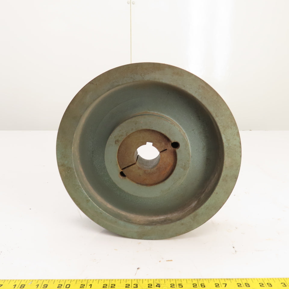 Quincy 9.75" OD 3-Groove Air Compressor Pulley Sheave 1-3/8"Bore