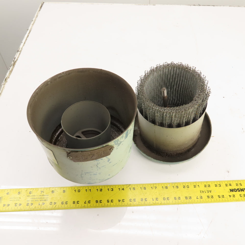 Rockwell Air-Maze Oil Bath Air Filter 1-1/4" From Quincy 350-16