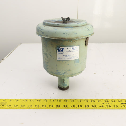 Rockwell Air-Maze Oil Bath Air Filter 1-1/4" From Quincy 350-16