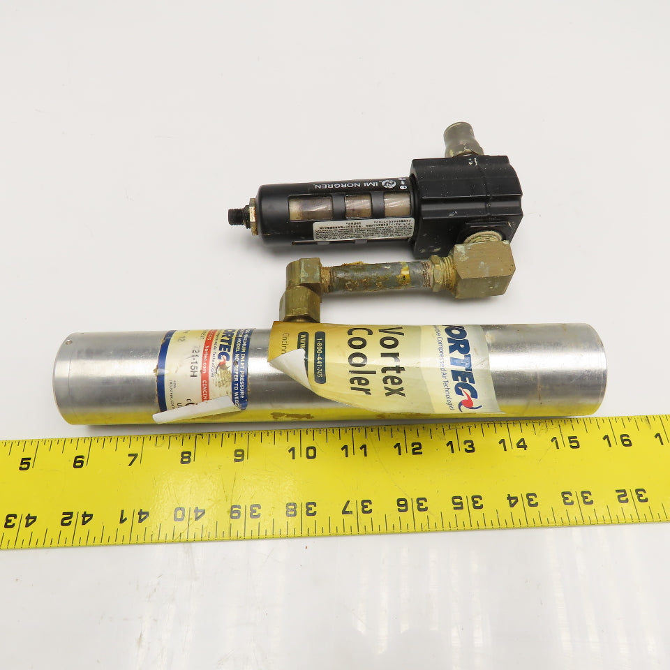 Vortec 721-15H Compressed Air Pneumatic Vortex Cooler 150PSI 3/8" NPT