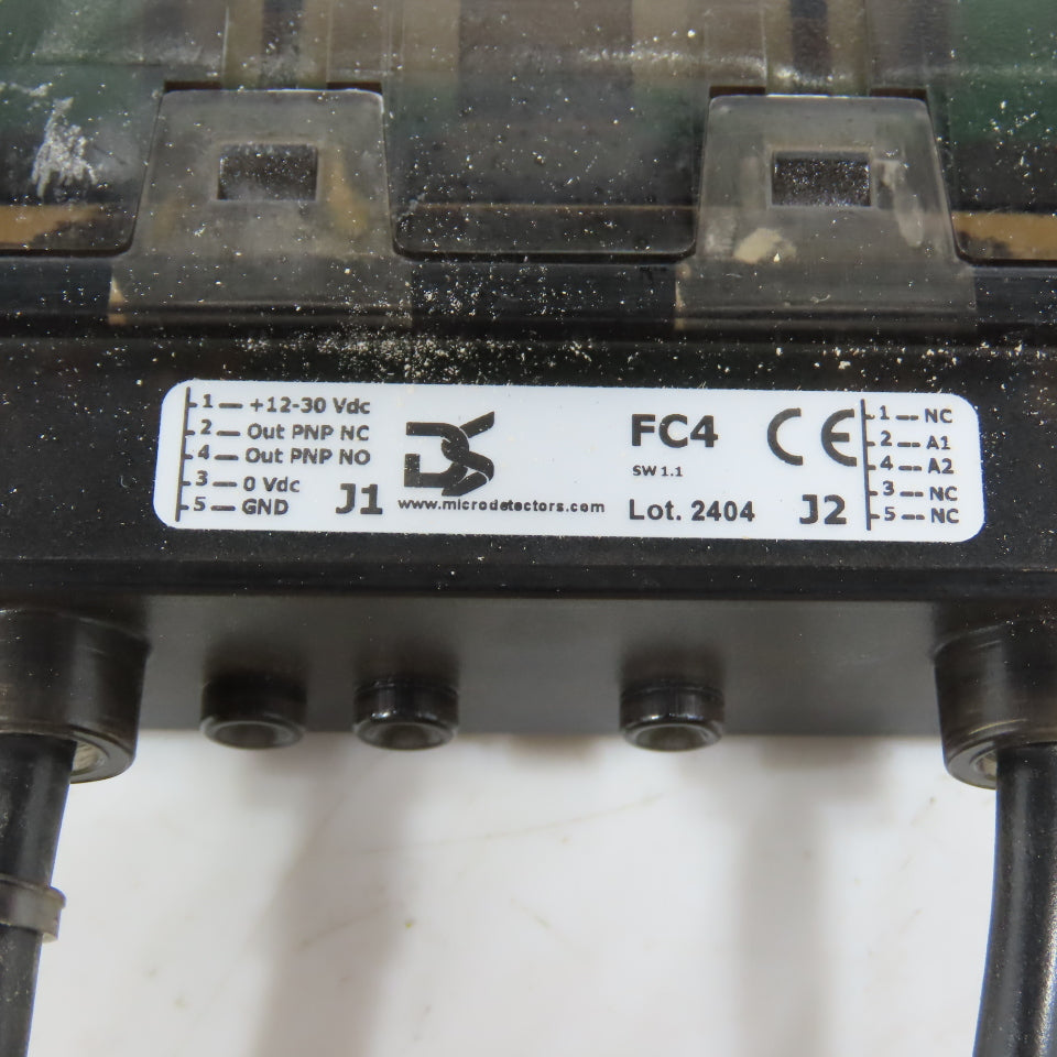 MD Micro Detectors FC4 Four Beam Fork Slot Sensor SW1.1
